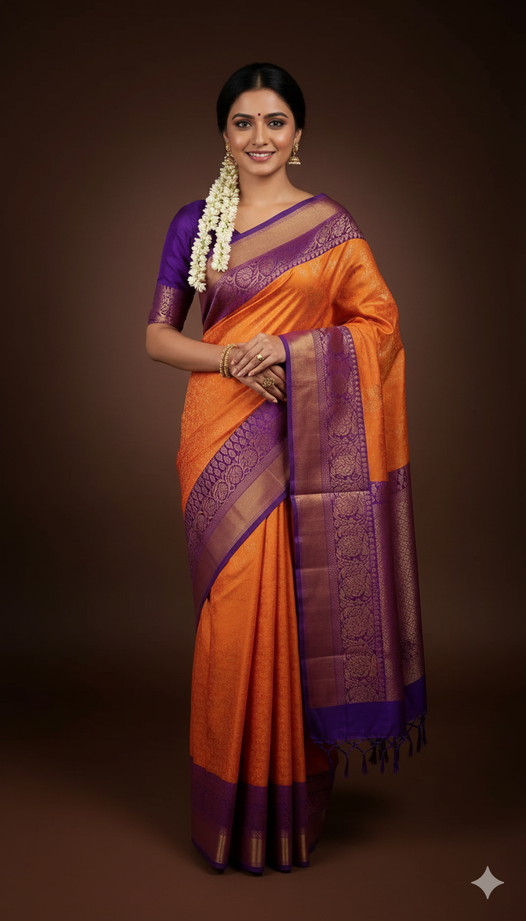 Silk Georgette Saree